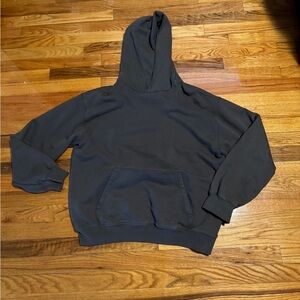 Madewell The McCarren Midweight Hoodie Sweatshirt Coal Men's Medium